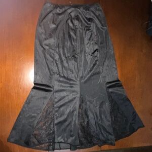 Vive La Difference Long Maxi Black Slip M/6